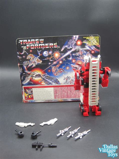 Transformers G1 1985 Inferno Complete with Box (1C)