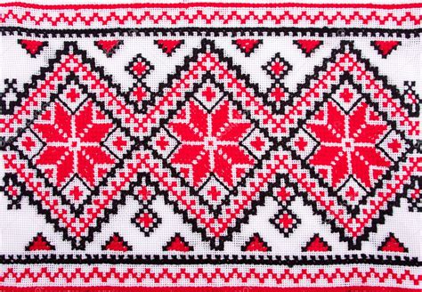 Ukrainian traditional embroidery patterns — Stock Photo © Nomadsoul1 ...