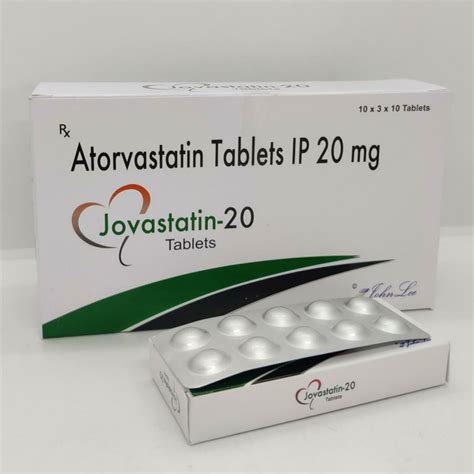 Jovastatin-20 10Tabs – Johnlee Pharmaceuticals Pvt. Ltd.