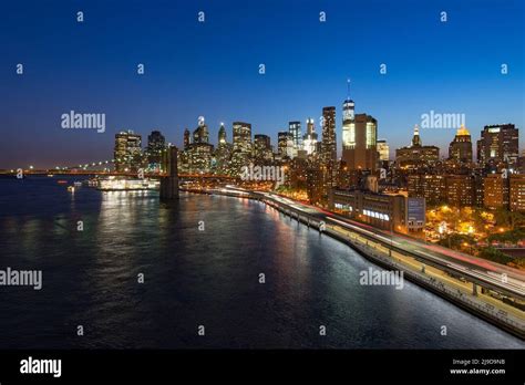 Skyline of downtown New York, New York, USA Stock Photo - Alamy