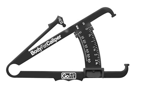 Fitness, Running & Yoga Personal Body Fat Tester Calipers Tape Measure ...