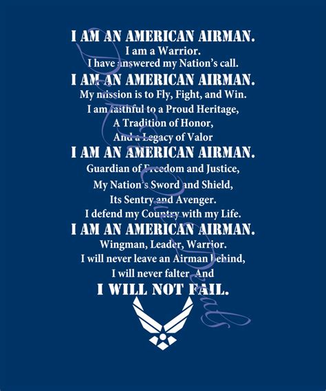 Airman's Creed EDE00144 - Etsy