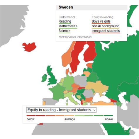 OECD (2020) PISA Interactive Data Map. 'The migrant' is represented as ...