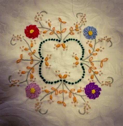 Embroidered Pattern Free Stock Photo - Public Domain Pictures