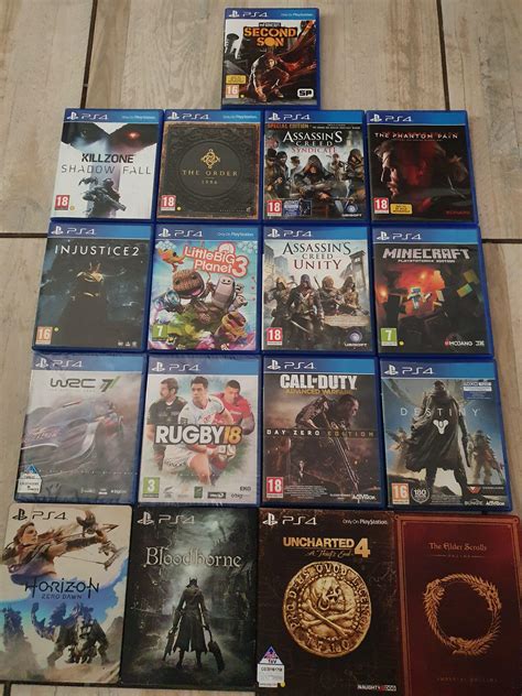 [For Sale] - 18 PS4 Games Bundle | Games | Carbonite