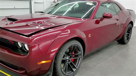 2021 DODGE CHALLENGER R/T SCAT PACK WIDE BODY OCTANE RED WALK AROUND ...