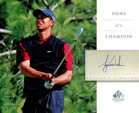 Tiger Woods | PSA AutographFacts℠