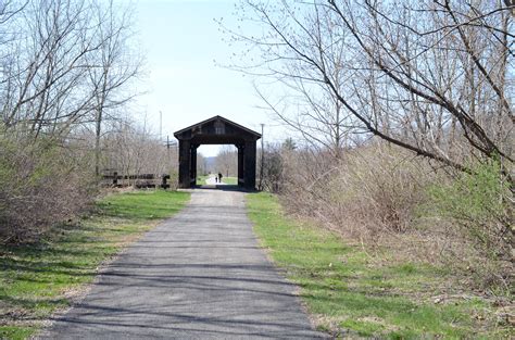 Covered bridge on Conotton Creek Trail, Scio, Ohio Harrison County, Scio, Bicycling, Covered ...