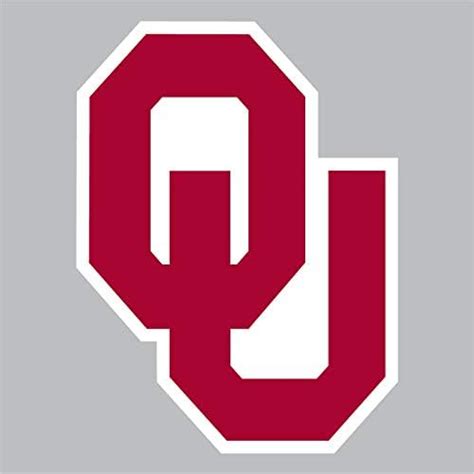 Amazon.com: Oklahoma Sooners OU LOGO 4" Vinyl Decal Boomer Sooner Car ...