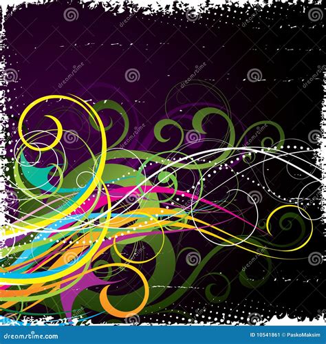 Fancy abstract background stock vector. Illustration of design - 10541861