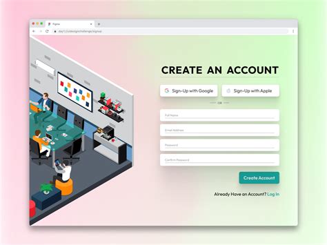 Sign-Up Screen | UI Design Challenge by Prathmesh Pande on Dribbble