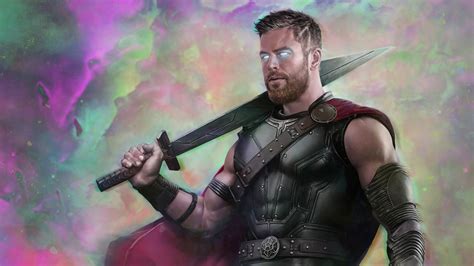 Thor Ragnarok Movie Art 2018 Wallpaper,HD Superheroes Wallpapers,4k Wallpapers,Images ...