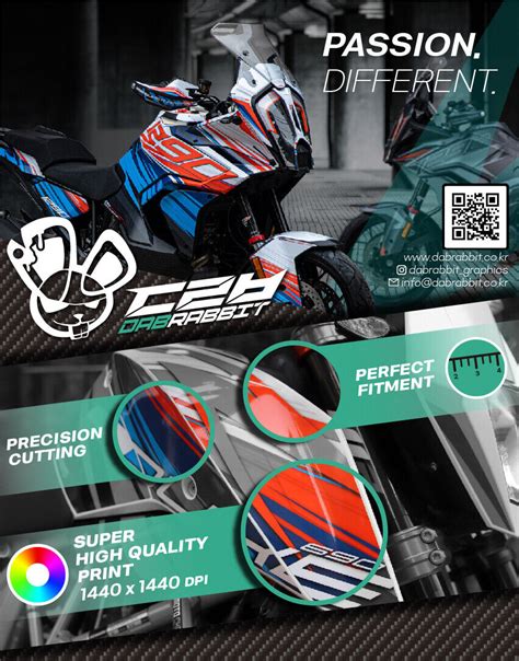 NEW Graphic kit for Husqvarna 901 NORDEN Full Graphic Decal kit (HXS-KH)