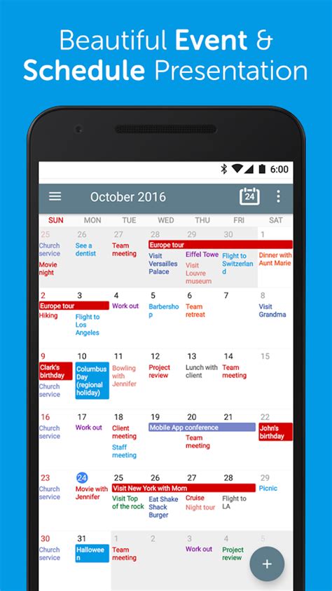 Calendar+ Schedule Planner App - Android Apps on Google Play