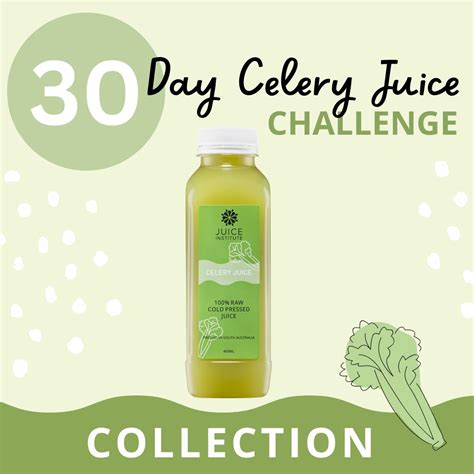 30 Day Celery Juice Challenge with collection – Juice Institute