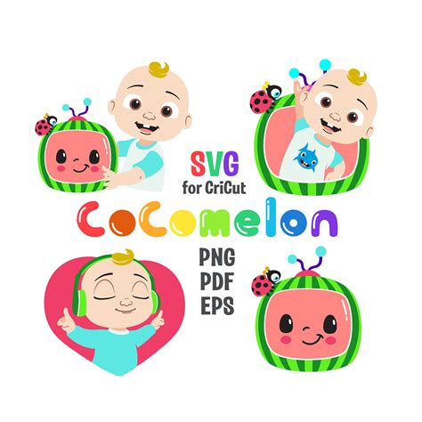 Cocomelon Family SVG Free