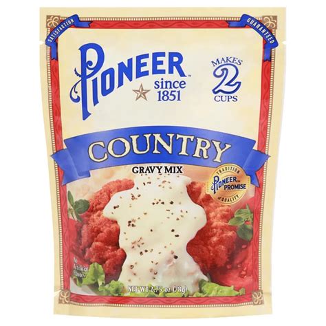 Pioneer Brand Country Gravy Mix - Shop Sauces & Marinades at H-E-B