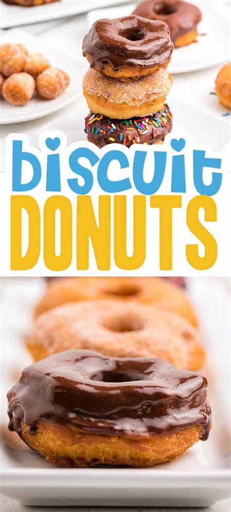 Canned Biscuit Donuts - the easiest way to make homemade donuts!