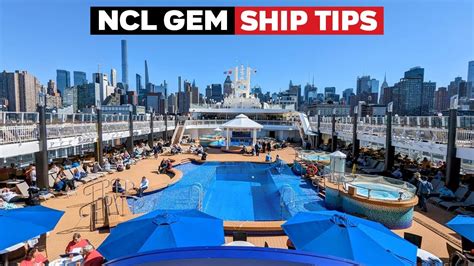 NCL Gem Cruise Ship Tips - YouTube