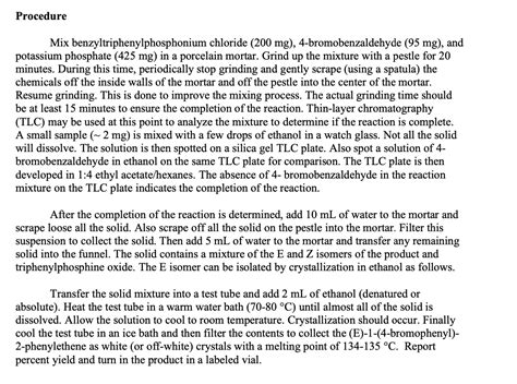 Solved What is the purpose of the recrystallization step? | Chegg.com