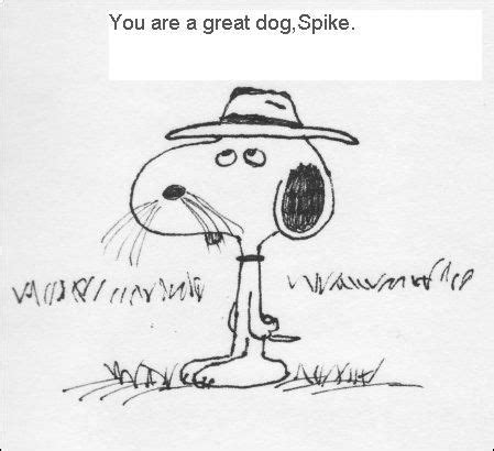 Spike. Snoopy's older brother. | Snoopy, Snoopy dog house, Snoopys brother