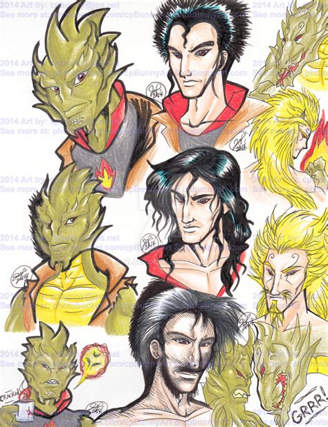 Latest 2014 JCA Drago Shendu Dragon Human forms by alaer on DeviantArt