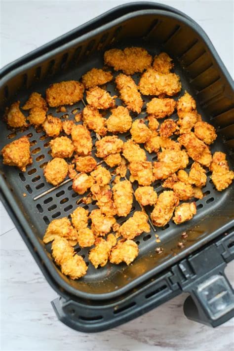 Air Fryer Popcorn Chicken - Budget Delicious