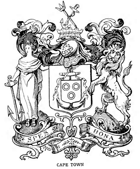 Tanterem Körülvett Izmos cape town coat of arms visszanyerje Fenyegető ...
