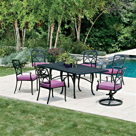 Woodard Briarwood Wrought Iron 5 Piece Patio Dining Set | BRIARWOOD-SET1