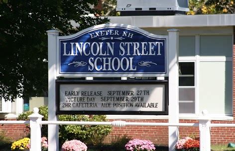 Contact Info/ Directions - Lincoln Street School