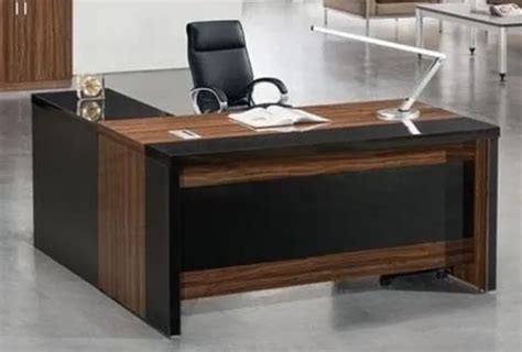 Baomann L Shape Office Table | Buy stylish L shaped office table at ...