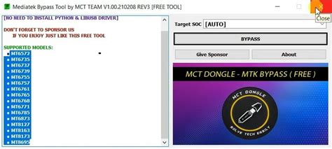 Download MediaTek Bypass Tool by MCT | New MTK Auth Bypass Tool