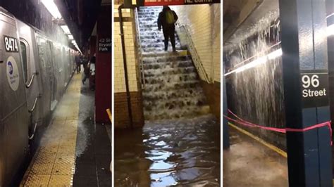 This Footage of New York's Flooded Subways Is Absolutely Insane - VICE