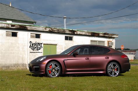 Porsche Panamera Color Change - Designer Wraps