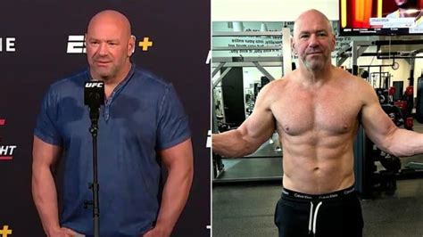 UFC Boss Dana White Loses 30 Lbs, Shows Off Ripped Body Transformation After Being Told He Had ...