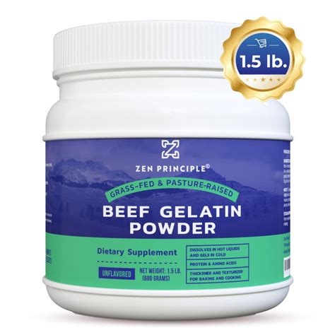 Buy Beef Gelatin Powder from $20.95 with Free Shipping