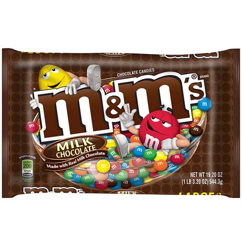 M&M's Milk Chocolate Candy, 19.2 Oz. - Walmart.com