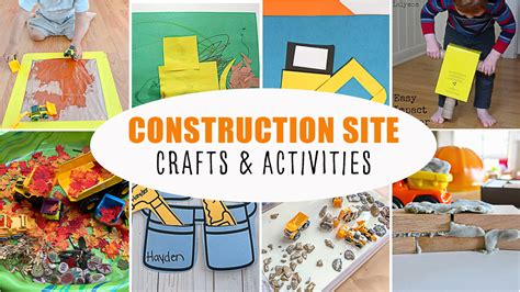 30+ Construction Site Activities for Kids - Happy Toddler Playtime