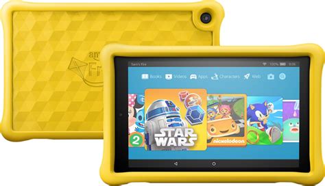 Best Buy: Amazon Fire HD 10 Kids Edition 10.1" Tablet 32GB Yellow ...