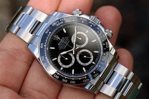 2023 Rolex Daytona ref. 126500LN Black Dial in Steel - Lunar Oyster ...