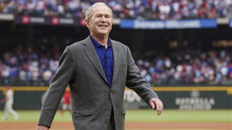 2023 World Series: George W. Bush will throw first pitch for Game 1 ...