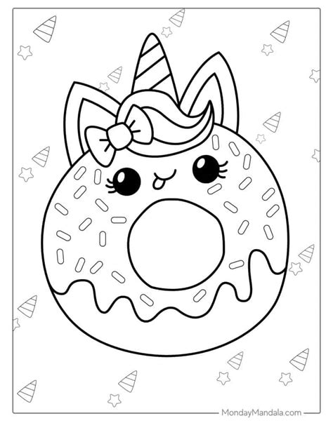 Donutella Coloring Pages