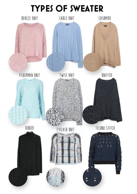 Different Types of Sweaters