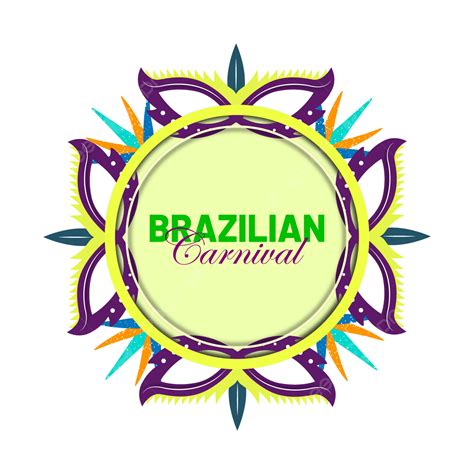 Brazilian Carnival Clipart Hd PNG, Brazilian Carnival Design Brazil Festival Illustration ...