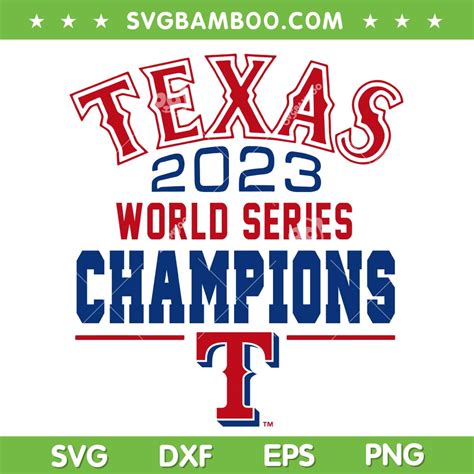 World Series Champions Svg