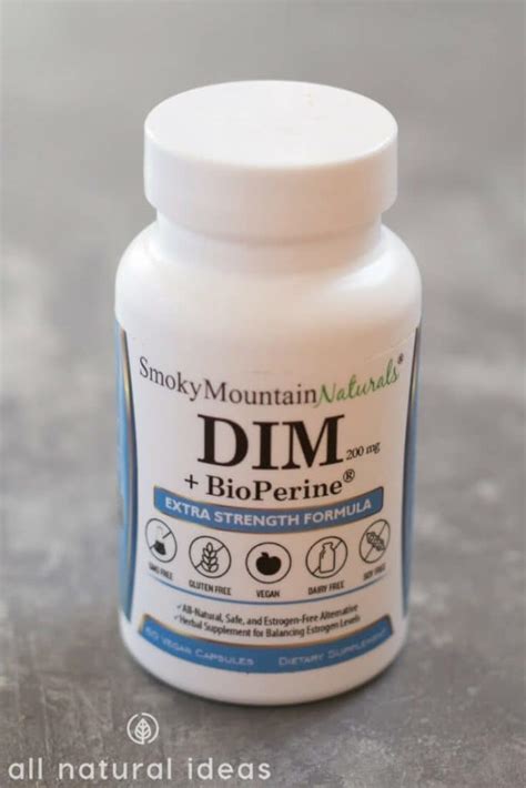 DIM Supplement Estrogen-Balancing Benefits | All Natural Ideas