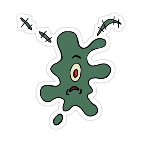 "Squished plankton" Sticker for Sale by Anagotstickers | Bubble stickers, Cool stickers, Tumblr ...