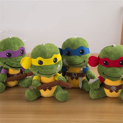 Teenage Mutant Ninja Turtles TMNT Soft Stuffed Doll Cute Plush 4 pcs Set Kid Toy | eBay