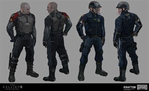 ArtStation - The Callisto Protocol - Leon/Guard Design | Concept art ...