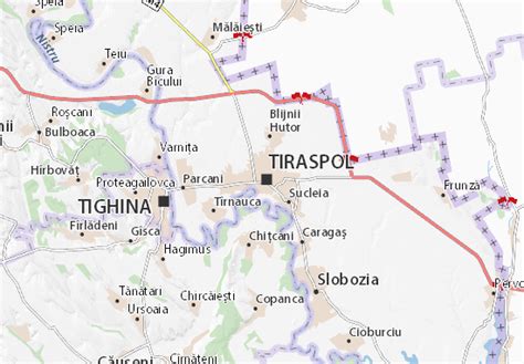 MICHELIN Tiraspol map - ViaMichelin